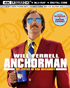 Anchorman: The Legend Of Ron Burgundy: 20th Anniversary (4K Ultra HD/Blu-ray)