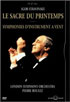 Stravinsky: Le Sacre Du Printemps / Symphonies D'Instrument A Vent: Boulez
