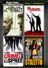 4 Movies In 1: Deadly Assassins: The Contract / 24 Hours In London / Crime Spree / Stiletto