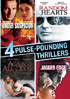 4 Pulse-Pounding Thrillers: Under Suspicion / Random Hearts / Against All Odds / Jagged Edge