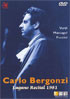 Carlo Bergonzi: Lugano Recital 1983