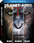 Planet Of The Apes Trilogy (Blu-ray): Rise Of The Planet Of The Apes / Dawn Of The Planet Of The Apes / War For The Planet Of The Apes