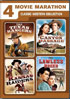 4 Movie Marathon: Classic Western Collection: The Texas Rangers / Canyon Passage / Kansas Raiders / The Lawless Breed
